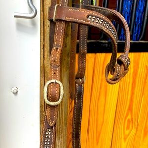 Cody Headstall with Rhinstones